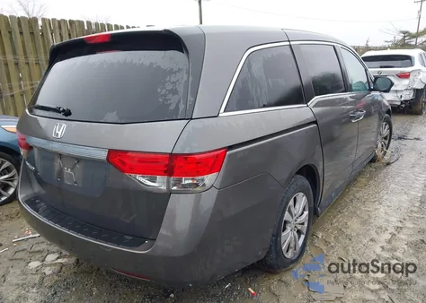 2014 Honda Odyssey Ex-L from USA, damaged, VIN 5FNRL5H64EB020409